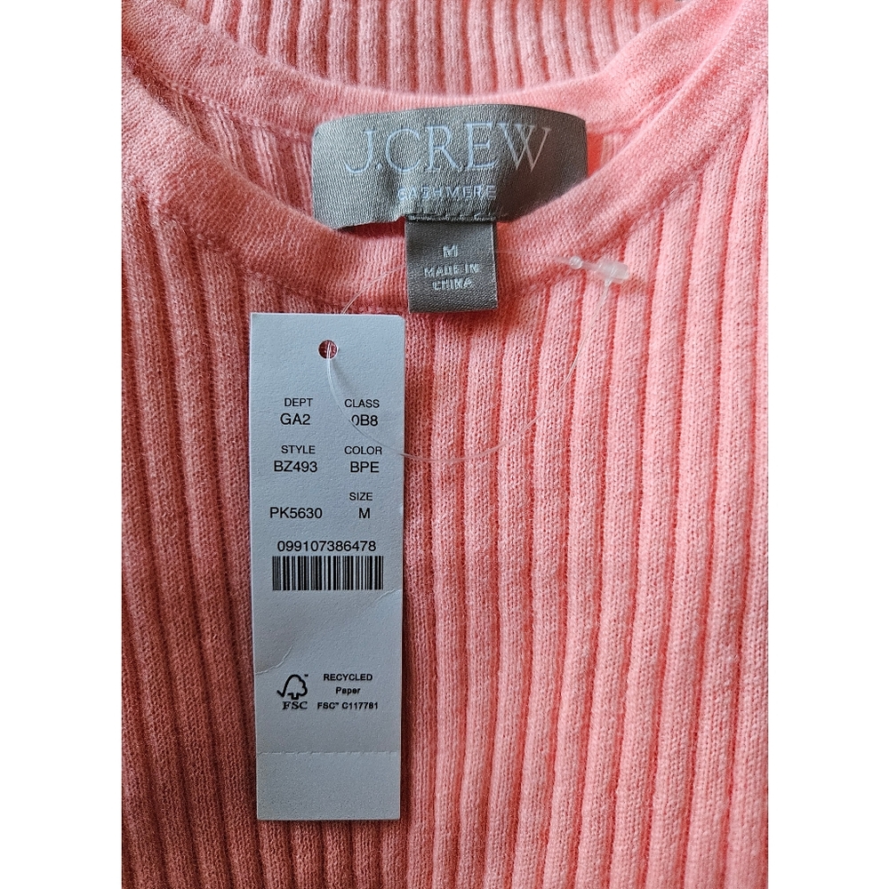 J.Crew Featherweight cashmere ribbed tank top - Picture 9 of 10